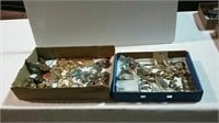 2  boxes miscellaneous jewelry