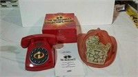 The Incredibles collector phone with box and toy