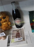 COCA-COLA POSTCARDS - BOTTLE