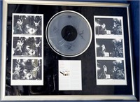 Led Zeppelin photos & signed Drum Head