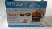Tiger rice cooker/warmer 5.5 cups