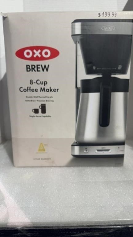 OXO 8 cup coffee maker