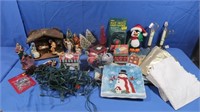 Tree Skirt, Nativity Set, Christmas Decorations