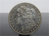 1901 -O Morgan Silver Dollar