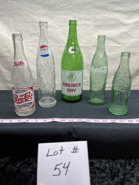 Vintage bottles.