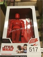 (3) STAR WARS PRAETORIAN GUARD 18” FIGURINES