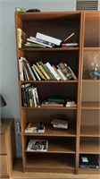 7ft x 2.5 Ft Bookcase NO CONTENTS