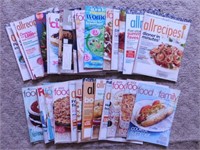 Cooking recipe magazines