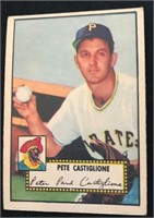 1952 Topps #260 Pete Castiglione Semi High Lower g