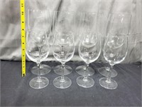 8 Glass Wine Glasses