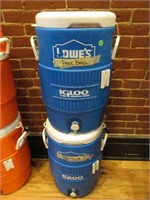 Lot of (2) Igloo 5 gal Water Coolers