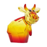 (5) Swarovski Mini Crystal Bull/ Cow Figurines