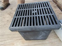 Drain catch basin. 12" by 12" by 12"