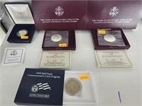 4 Clad commemorative coins