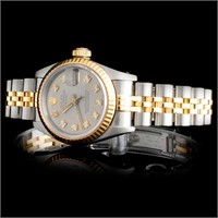 Diamond Rolex Ladies DateJust Watch