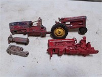 Lot of Cast tractor parts
