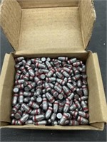 BOX OF LEAD BULLETS BELIEVED TO BE 357