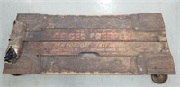 Vintage Floor Creeper w/ Advertising