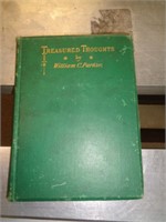 1885 - TREASURE THOUGHTS - WILLIAM C. PARKER