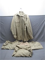 Lot Of Assorted Vintage WWII US Army Uniforms