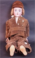 A 36" Kestner boy doll with jointed composite