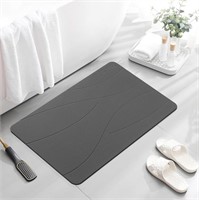 Diatomaceous Earth Shower Mat, 23.62"x15.36"