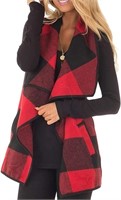 (new)Size:S, Sleeveless Lapel Coat Fashionable