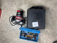Craftsman router with case and accessories