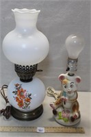 CHIC & FUN VINTAGE ACCENT LAMPS