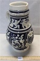 PRETTY EMBOSSED STEIN