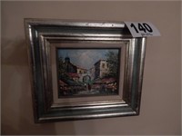 FRAMED OIL PAINT 16 X 18 BY T CARSON