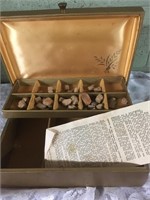 Jewelry box with Raw fairystones