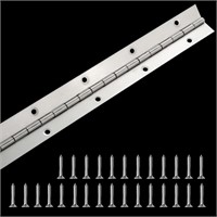 Piano Hinge 36 Inch x 1 2 Inch Heavy Duty