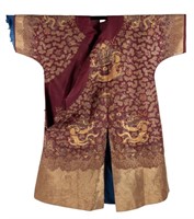Antique Silk Dragon Robe