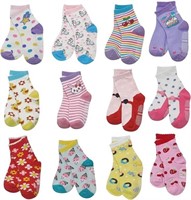ELUTONG Toddler Socks With Grips - Baby Kids Non S