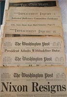 Washington Post Newspapers NIXON - WATERGATE -