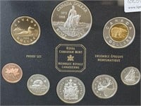 1998 proof set 125 years of the RCMP