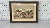 Grandma Moses Framed Print