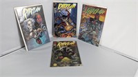 (4) Different 1995 Ripclaw Comic Books
