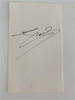 Jane Powell original signature