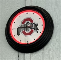 Ohio State Clock   15"D.