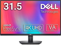 Dell 32 Inch 4k Monitor, Uhd (3840 X 2160), 60hz,