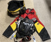 MSR Racing gear pants size 34", Shields & Googles