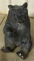 Concrete black bear