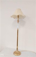FLOOR LAMP- BRASS - - VERY NICE