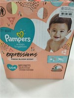 Pampers Expressions Wipes 504 Ct
