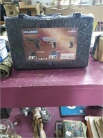 Ukarms Airsoft Gun in carrying case. 
 In