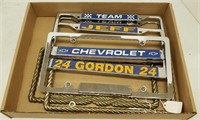 Flat of License Plate Frames