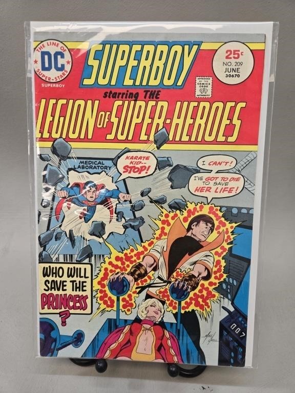 1975 DC Superboy comic