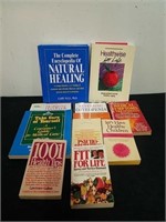 Group of Health books some are vintage